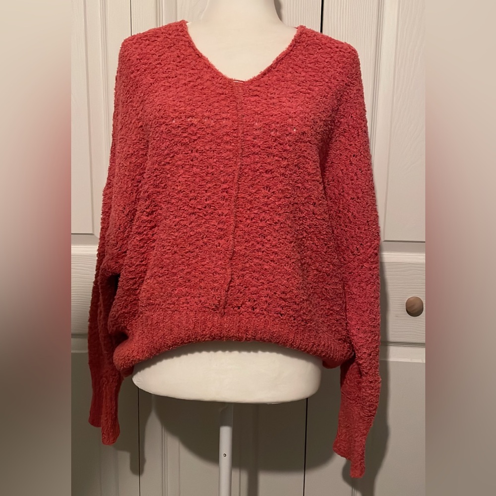 Cozy Orange Women's Sweater